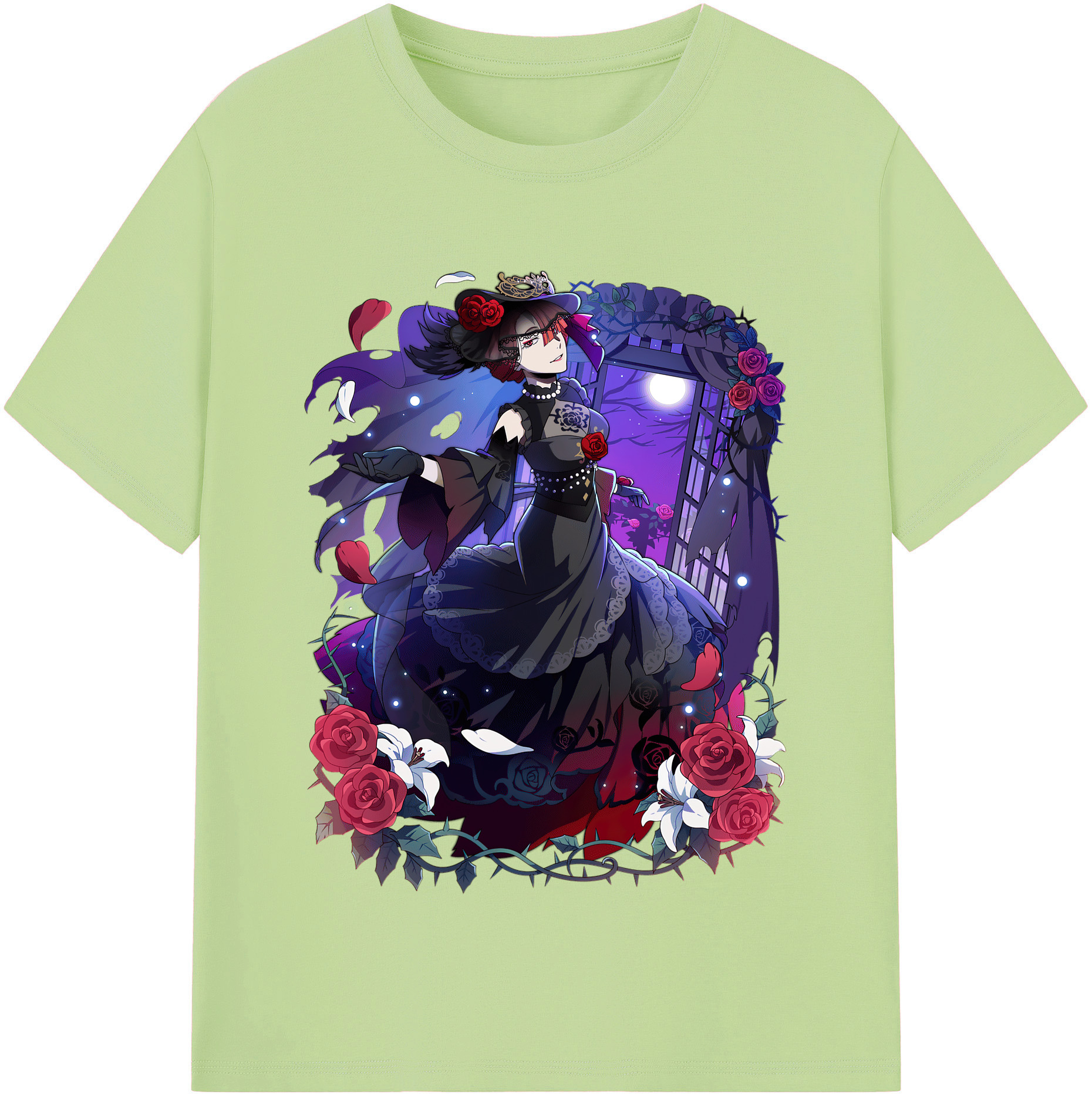 （画像用） 文豪ストレイドッグス Bungo Stray Dogs 綿100％半袖Tシャツ（フロントプリント）